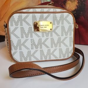 Michael Kors genuine leather crossbody
